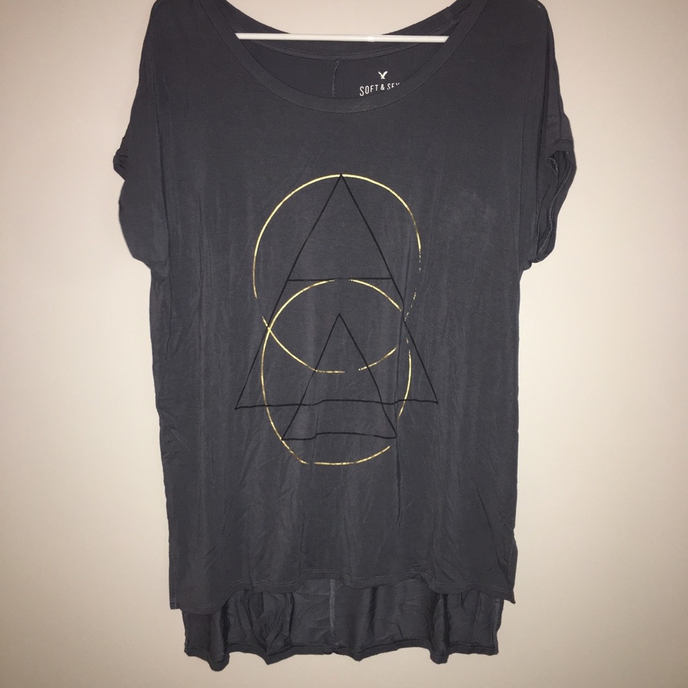 American Eagle soft and sexy jegging tee.